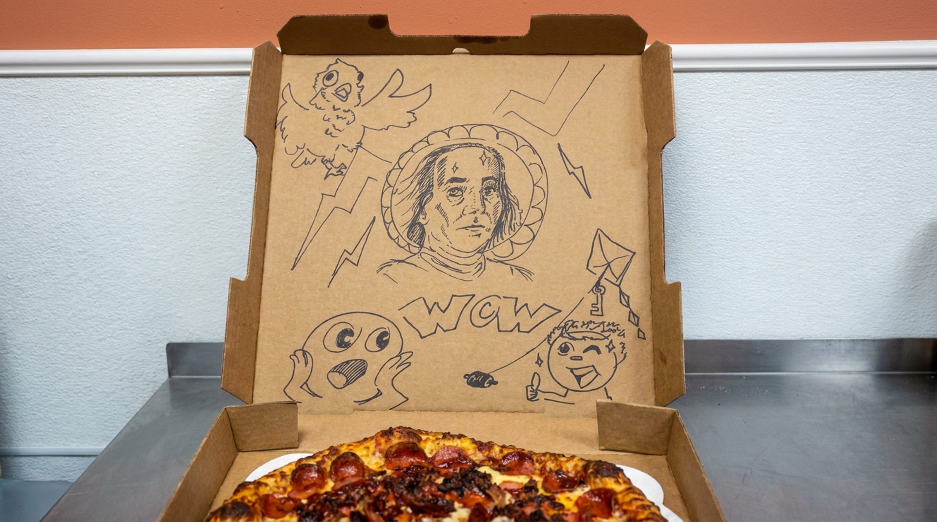 Pepperoni pizza